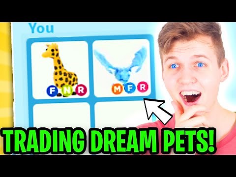 Can We TRADE AWAY OUR DREAM PETS In Roblox ADOPT ME!? (WHAT PEOPLE TRADE WILL SHOCK YOU!)