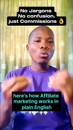 How Affiliate marketing works in plain English #affiliatemarketing2025 #passiveincome2025