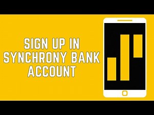 How To Sign Up In Synchrony Bank Online Banking Account? (2024)