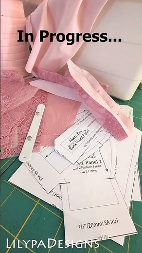 Making a Romantic Bra Inspired by Bridgerton #bramaking #bridgertonvibes #sewingprojects