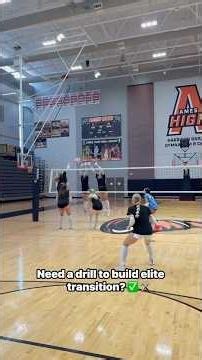 Best drill to work on transition ✅🦾👨🏻‍🔬 #trending #viral #volleyball #fyp #reels