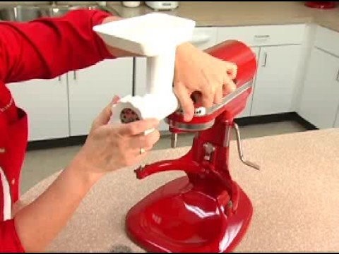 Assembling the Food Grinder Attachment