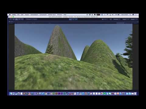 How to create a 3D world in Unity using the terrain tool - Part 1