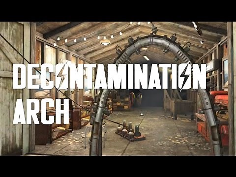 Decontamination Arch - How to Use It - Wasteland Workshop - Fallout 4