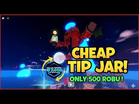 SELLING Tip Jar Asset CHEAP! 💰 ONLY 500 ROBUX