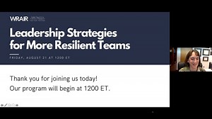 Leadership Strategies for More Resilient Teams
