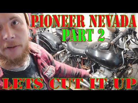 PIONEER NEVADA 125CC CHINESE MOTORCYCLE - PART 2 -LETS CUT IT UP