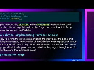Resolving the DataTable Issue: Exporting the Correct Week's Data in Excel