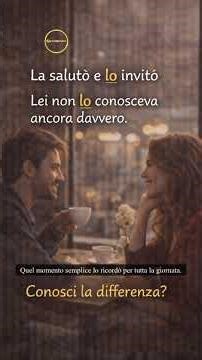 Learn Italian With Grammar - Direct Object Pronouns Explained