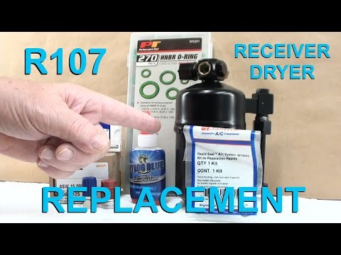 560SL - A/C Receiver Dehydrator (dryer) Replacement