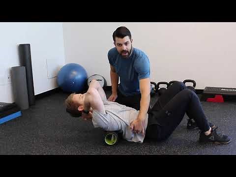 Foam Roller Thoracic Spine Extensions