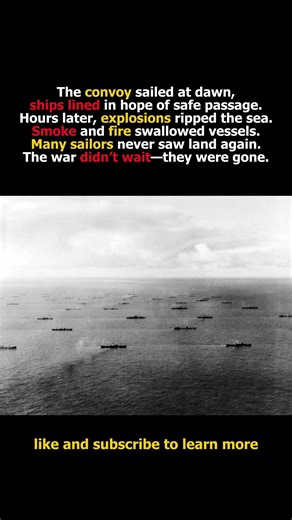 The Convoy That Never Reached Home