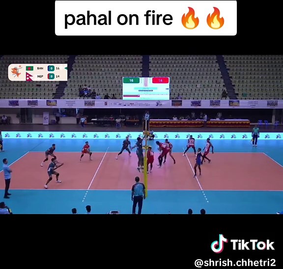 Nepal's National Volleyball Team Shines Bright
