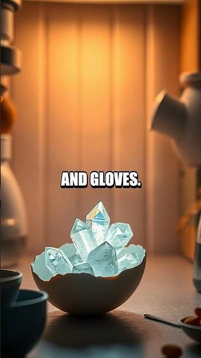 Crystal Geode Eggshells: A Safe Kitchen Science