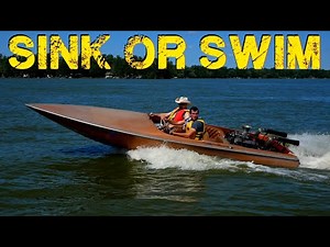 Vintage 70's Big Block Jet Boat REVIVAL! - Engine Full of WATER