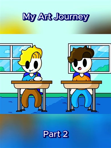 My Art Journey-Part 2#usa #fyp #animation #cartoon #funny