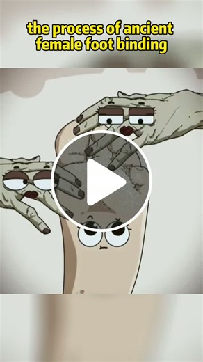 The process of ancient female foot binding#female #foot #feet #ancient #binding - NewsBreak