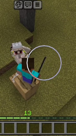 I Hit The Iron Golan With The Help OF MY Sword #Minecraft#short#video