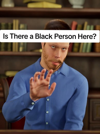 Is There a Black Person Here? Comedy Sketch Animation