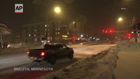 Winter storm brings blizzard conditions to Upper Midwest