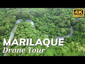 Amazing View! Riders Favorite MARILAQUE Highway Philippines 2023 (Rizal to Quezon) | 4K Drone Tour