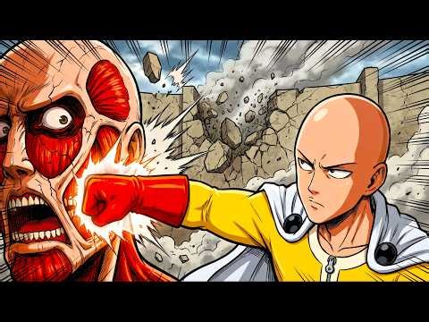 What If One Punch Man Entered The Attack On Titan Universe?