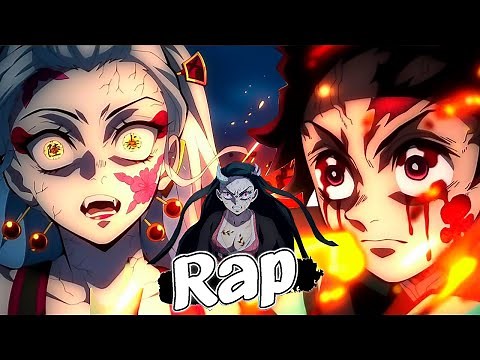 Daki Vs Tanjiro y Nezuko Rap | Arco Distrito Rojo - YuriRaps