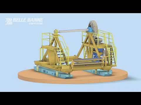 Conveyor Belt Winder by Belle Banne Conveyors