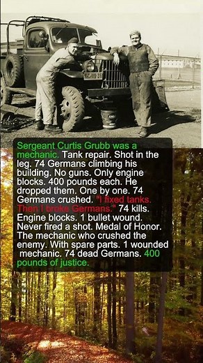 1 Wounded Mechanic Killed 74 Germans by Dropping Engine Blocks on Their Heads | Military History
