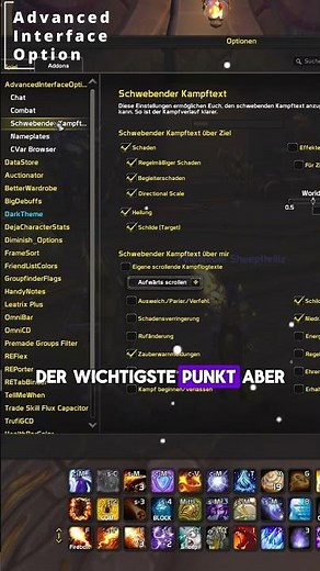 Advanced Interface Options | WoW Addon Guide #twopointsix #addon #worldofwarcraft #guide