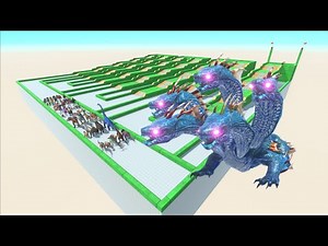 ESCAPE FROM ALIEN HYDRA #8 - Animal Revolt Battle Simulator - ARBS