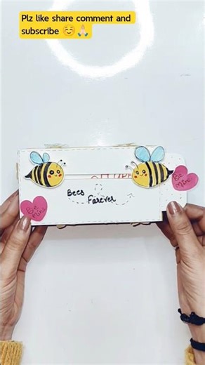 DIY slider gift box #diy #craft #wastematerialcraft #trendingshorts #shorts #slidercard #giftideas