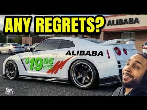 I Used ALIBABA , EBay and AMAZON Parts To Modify My R35 GTR For CHEAP!