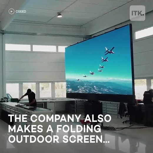 2.9M views · 1.5K reactions | This $400,000 TV is  Check out more gadgets on ITK: https://bit.ly/37bU9QC | In The Know Innovation | Facebook