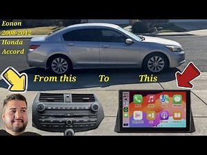 Eonon 2008-2012 Honda Accord 10.1 Inch CarPlay & Android Auto Car Stereo