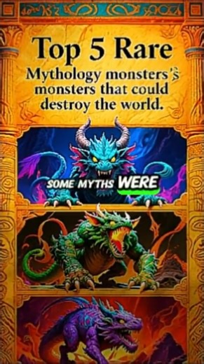 These Ancient Monsters Could Actually Destroy Humanity…