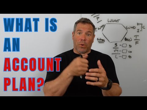 What is an Account Plan? And, why you need one for every customer.