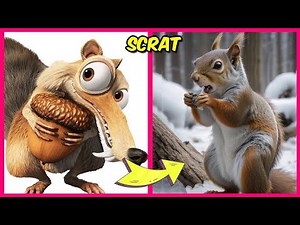 Ice Age Cartoon vs Real Life🧊 😱| ON CARTOON SORIES