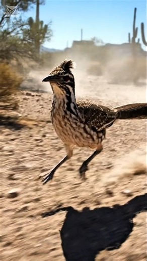 This Bird Runs Faster Than Most Predators #animalfacts #wildlife #worldwildlifeday
