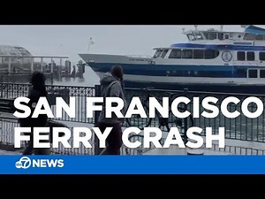 DRAMATIC: Ferry crashes into dock in San Francisco
