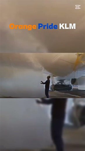 Orange Pride KLM #aviazione #aerei #planeedit #edit #boeing #b777 #boeing777 #klm #ducht #shorts