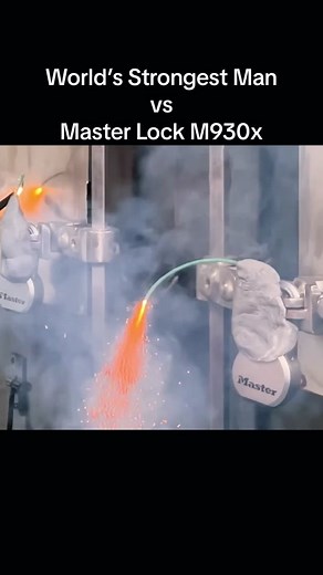 Unbreakable car vs world's strongest man credit: @Preston. | preston master lock