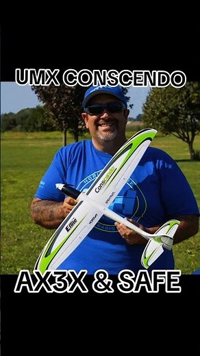 UMX Conscendo BNF Basic with AS3X and SAFE Select #UmxConscendo #UMX #ConscendoBNF