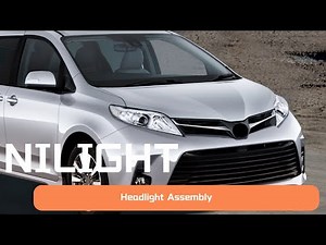 🔧 NEW Version!!! How to Install Headlight Assembly for Toyota Sienna (2011–2020) | Nilight