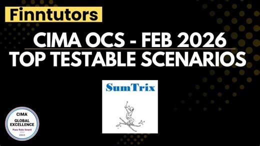 Top Testable Scenarios: OCS Feb 2026 - SumTrix | Finntutors Academy