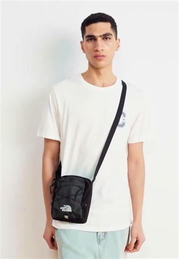 THE NORTH FACE JESTER CROSSBODY Across Body Bag Black Silver Reflective Unisex Men Women | Zalando