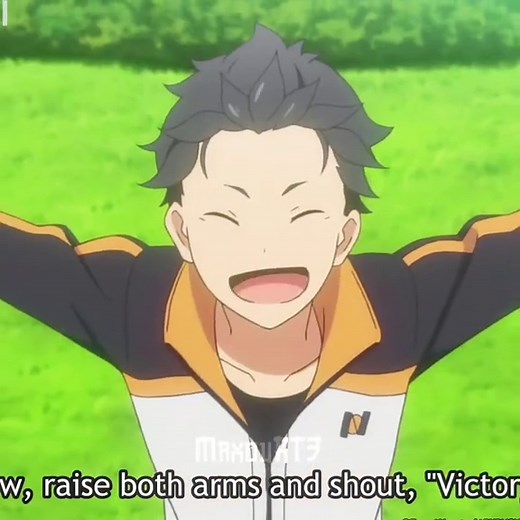 Subaru X Emilia: Celebrating Victory in Re:Zero