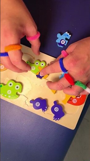 😄 Counting Game: Add Pieces To The Crocodile! 🐊 #shorts #kidslearning
