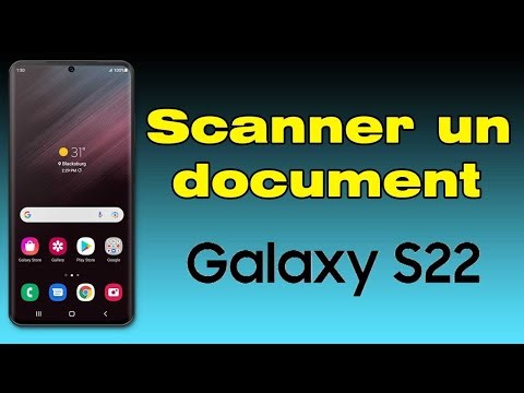 How to scan a document with Samsung S22