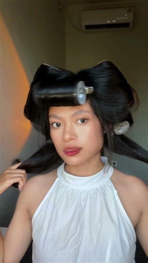 tutorial to get volume hair with blowdryer #hairstyle #tutorial